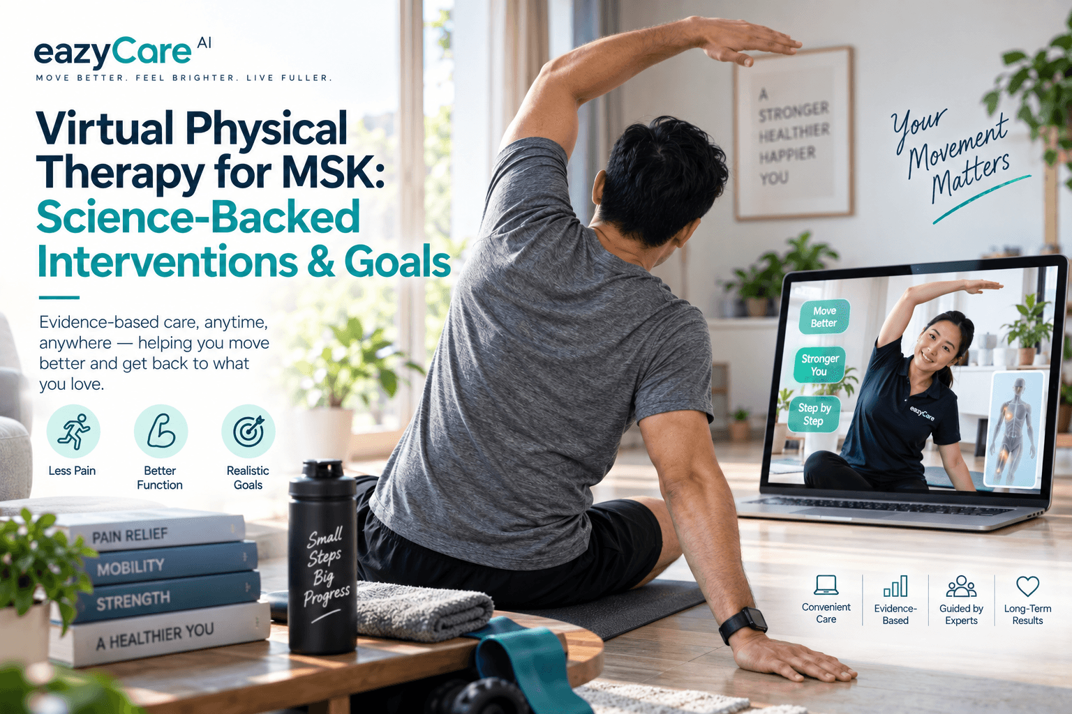 Virtual Physical Therapy for MSK: Science-Backed Interventions & Goals