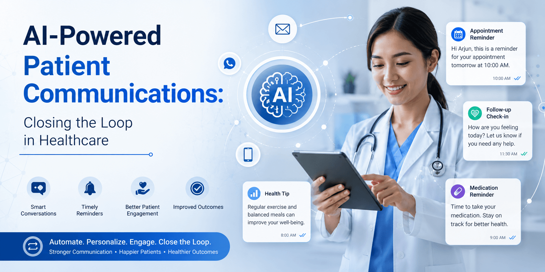 AI-Powered Patient Communications: Closing the Loop in Healthcare