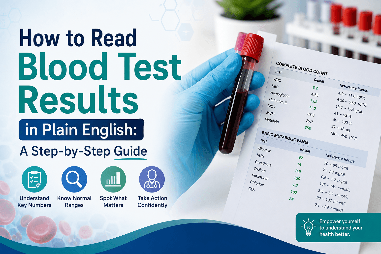 How to Read Blood Test Results in Plain English: A Step-by-Step Guide