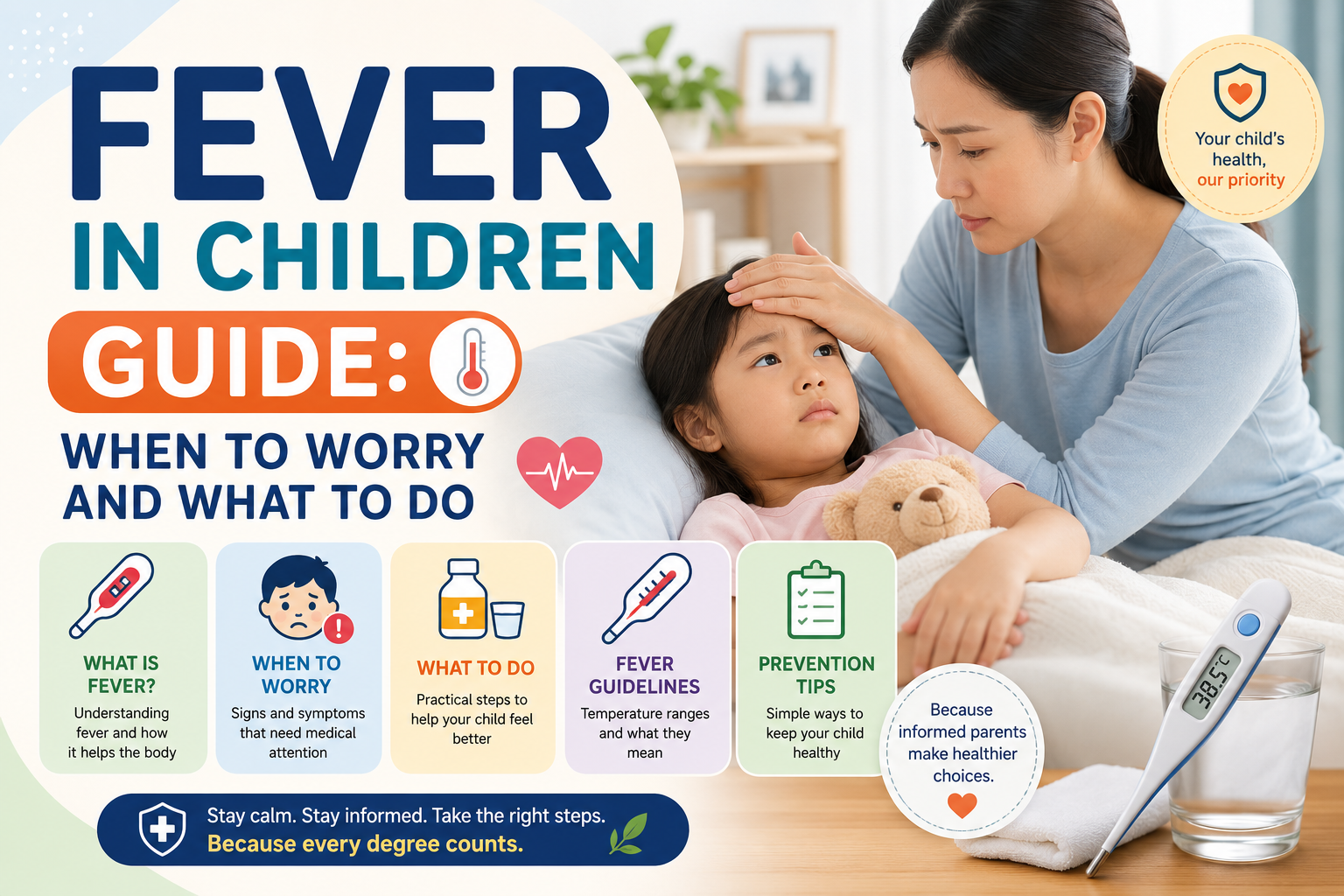 Fever in Children Guide: When to Worry and What to Do