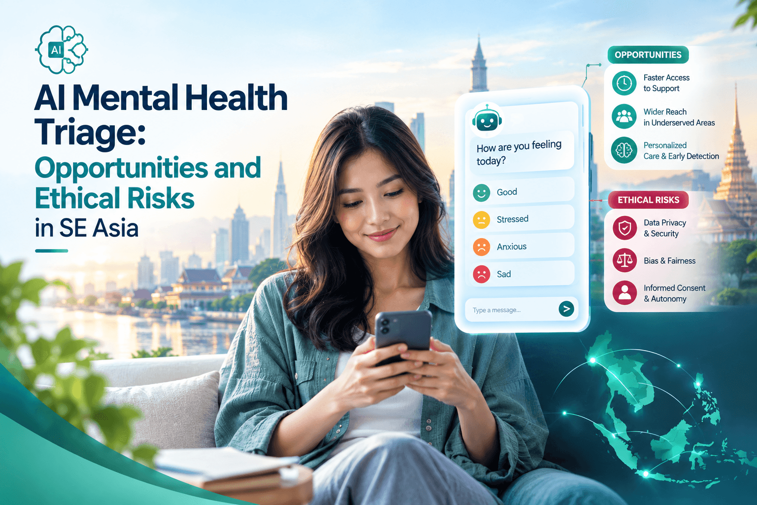 AI Mental Health Triage: Opportunities and Ethical Risks in SE Asia