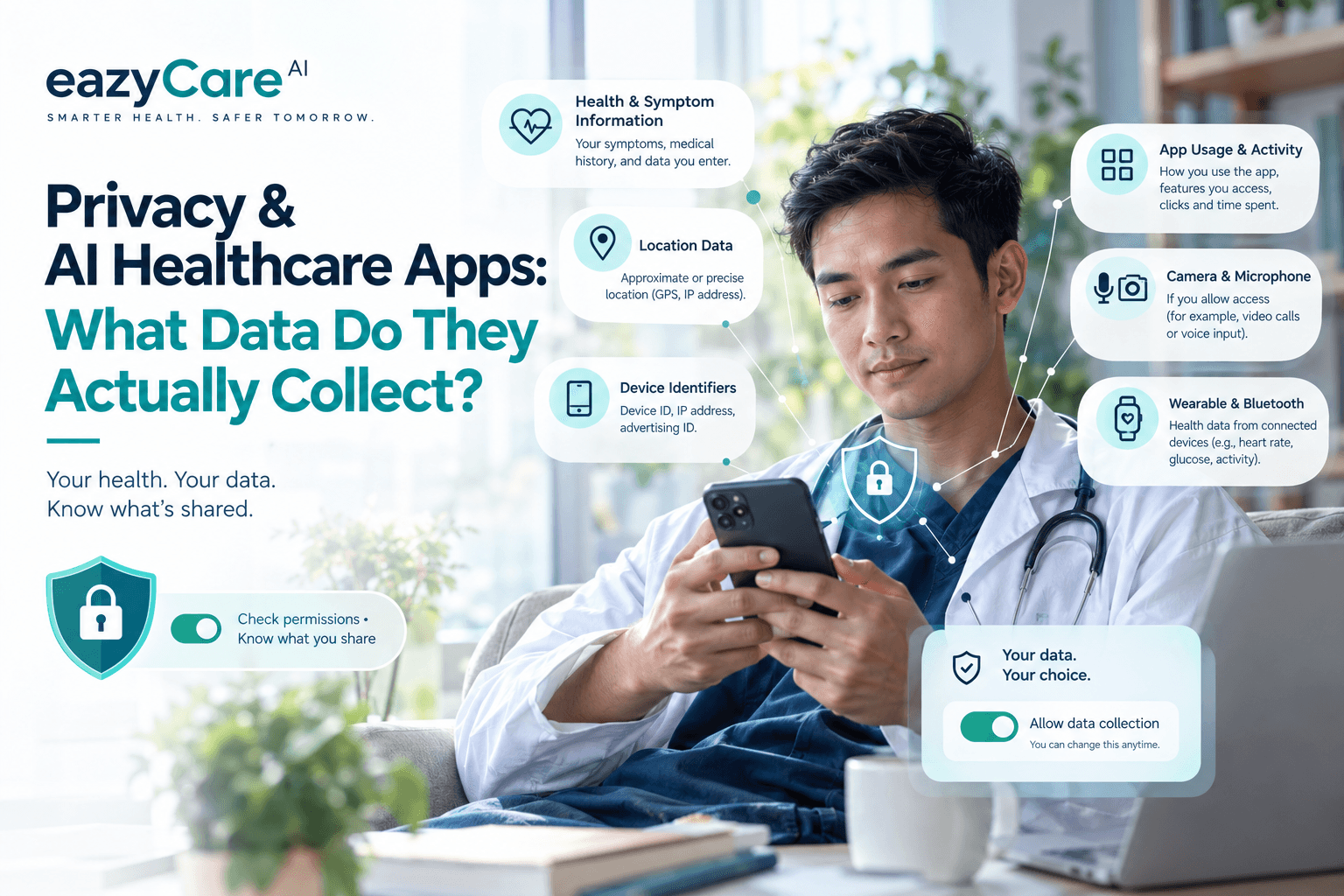 Privacy and AI Healthcare Apps: What Data Do They Actually Collect