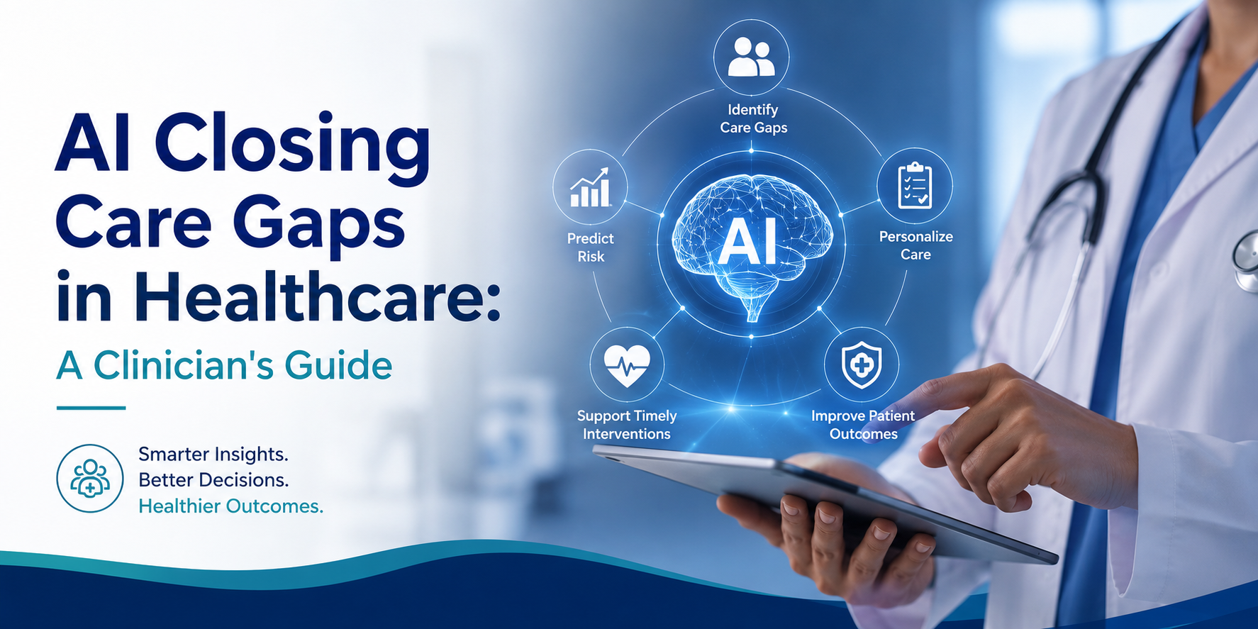 AI Closing Care Gaps in Healthcare: A Clinician's Guide