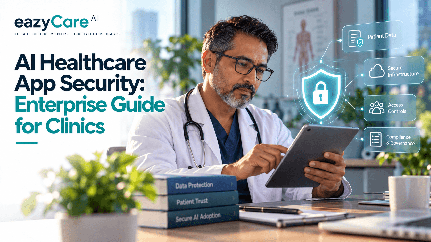 AI Healthcare App Security: Enterprise Guide for Clinics