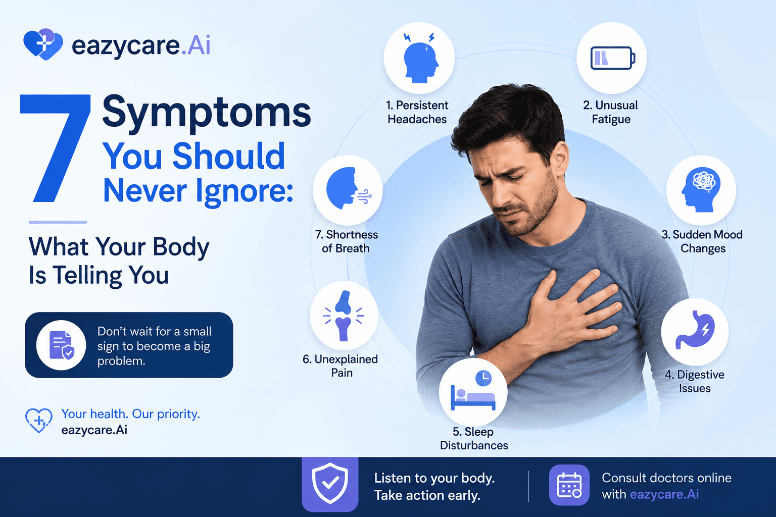 7 Symptoms You Should Never Ignore: What Your Body Is Telling You
