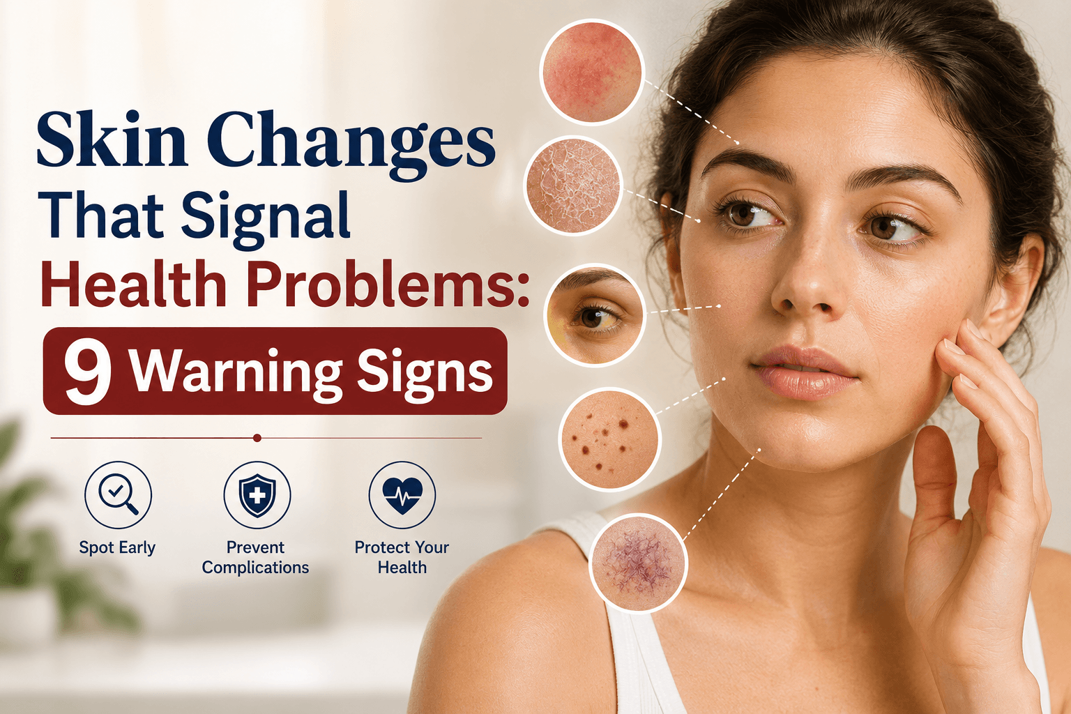 Skin Changes That Signal Health Problems: 9 Warning Signs
