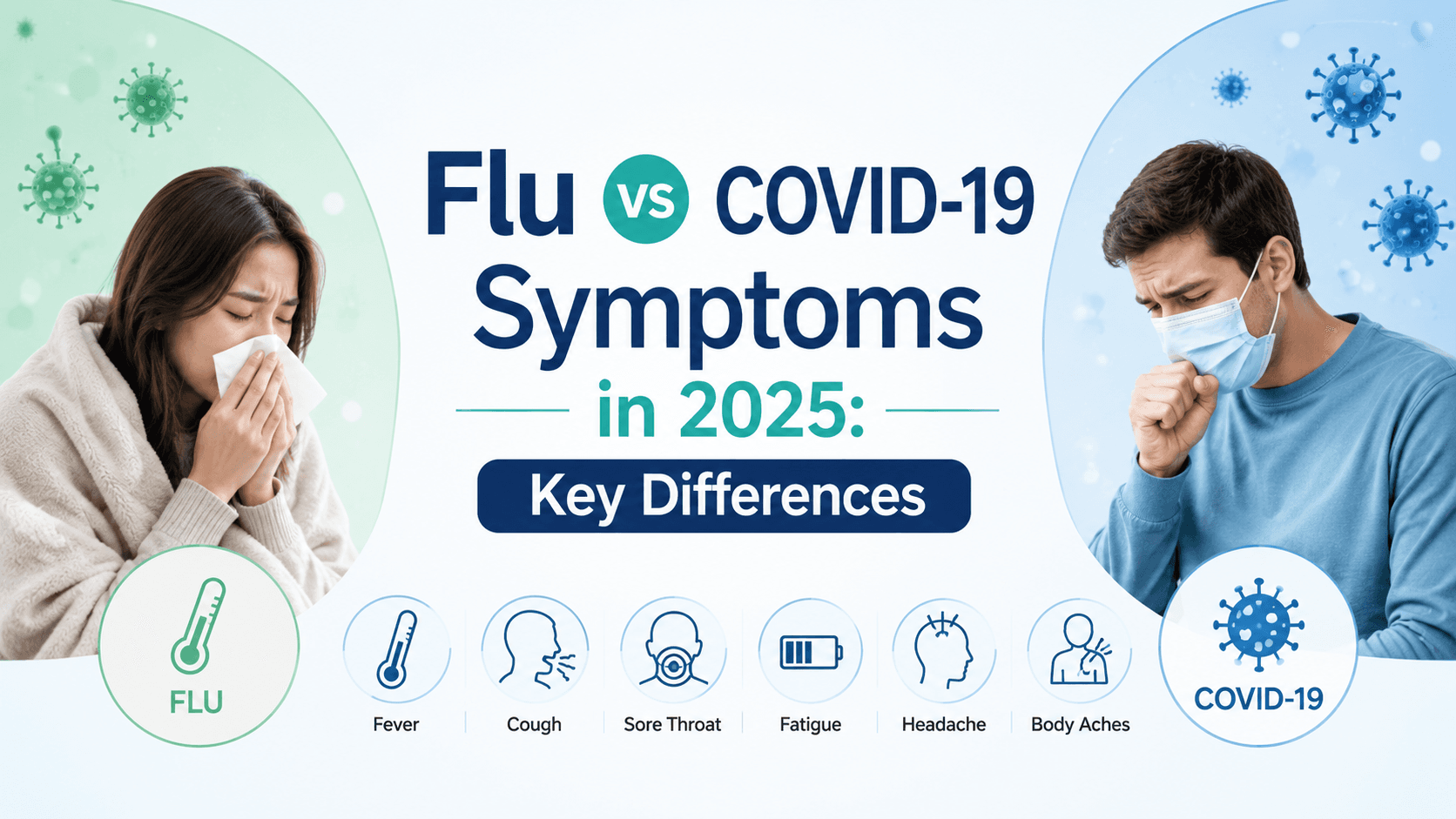 Flu vs COVID-19 Symptoms in 2025: Key Differences