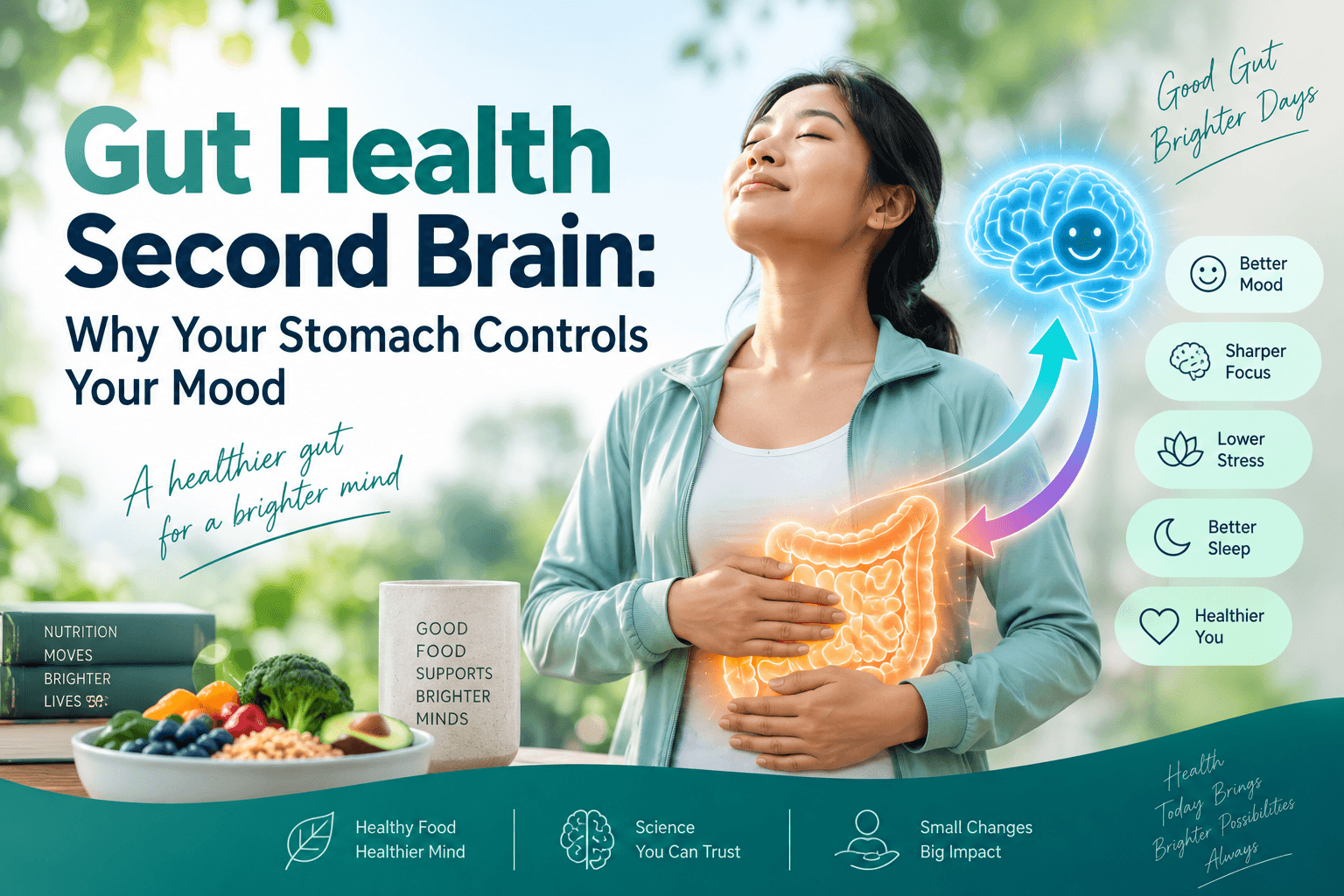 Gut Health Second Brain: Why Your Stomach Controls Your Mood