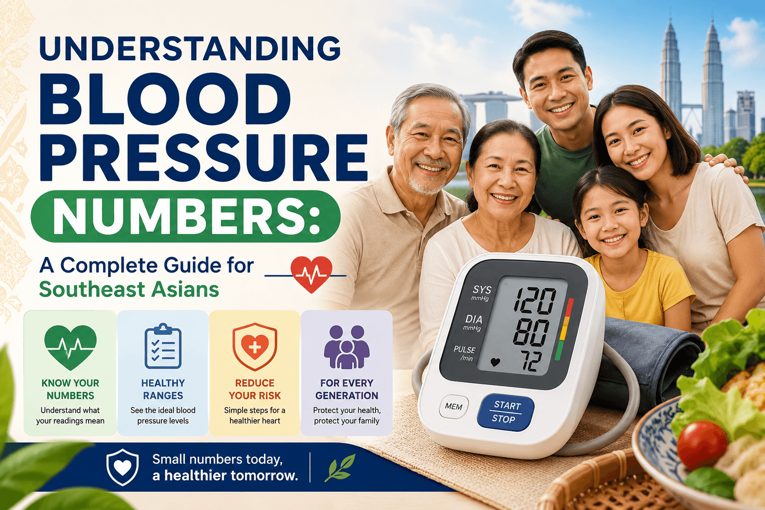 Understanding Blood Pressure Numbers: A Complete Guide for Southeast Asians