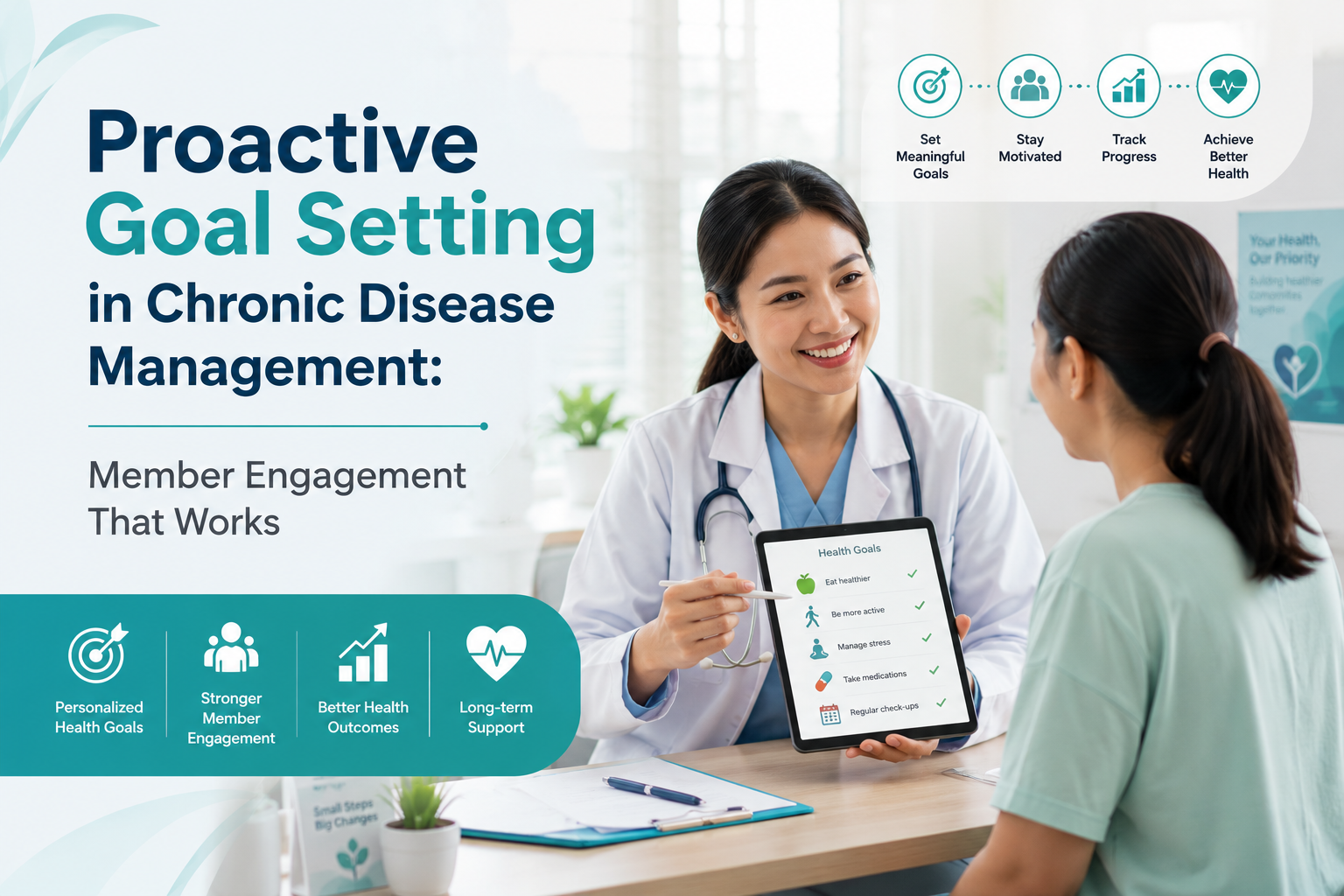 Proactive Goal Setting in Chronic Disease Management: Member Engagement That Works