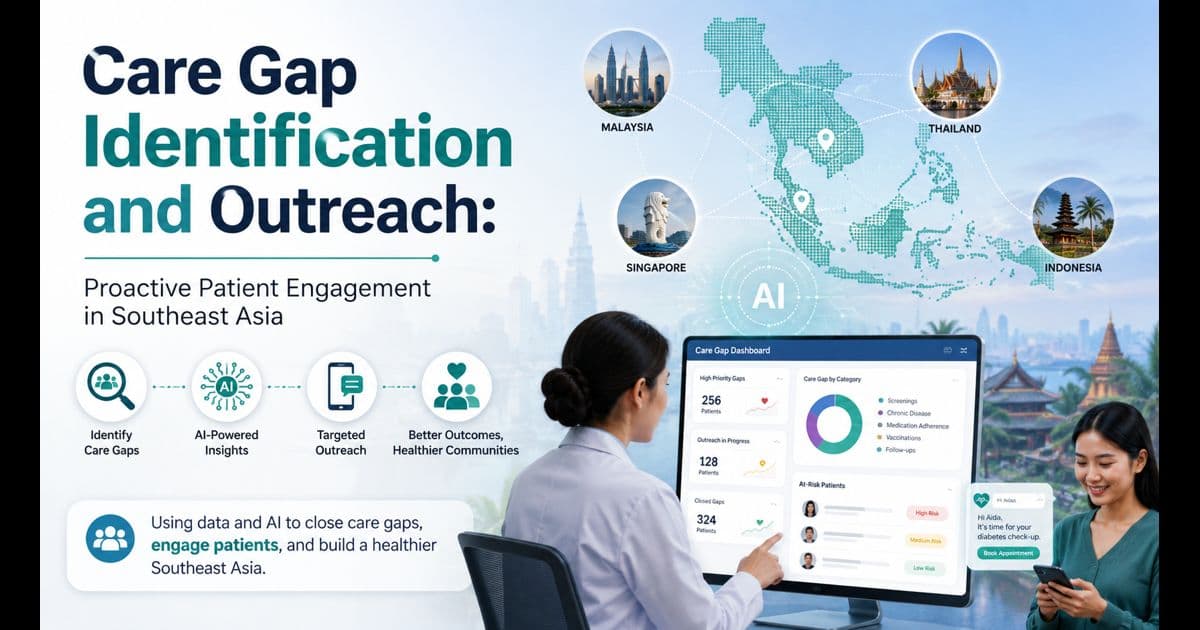 Care Gap Identification and Outreach: Proactive Patient Engagement in Southeast Asia