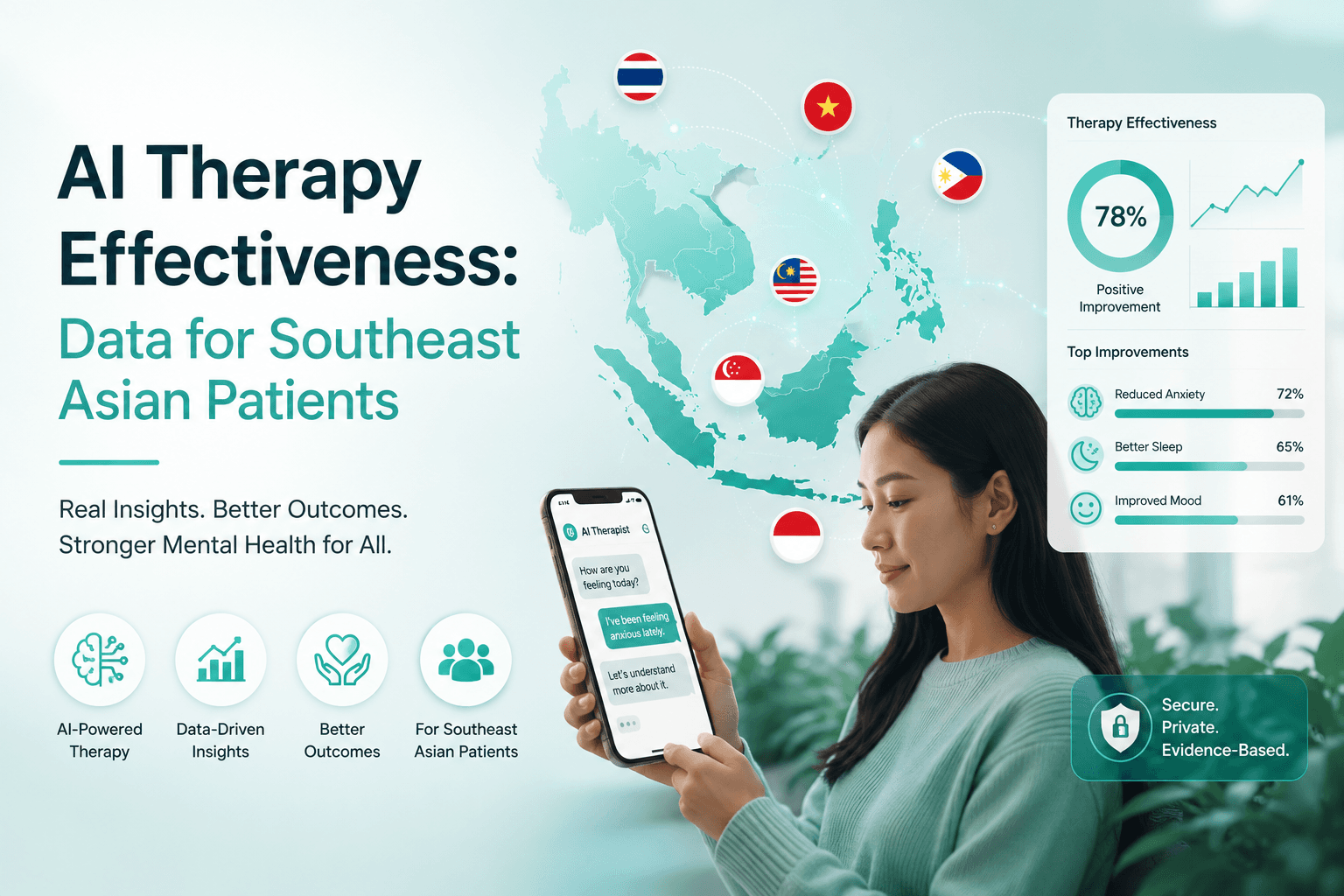AI Therapy Effectiveness: Data for Southeast Asian Patients